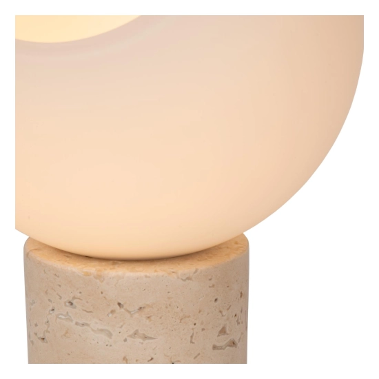 Lampa stołowa DAVIN 1xE27 Opal 05548/01/61 Lucide - zdjęcie dodatkowe 4